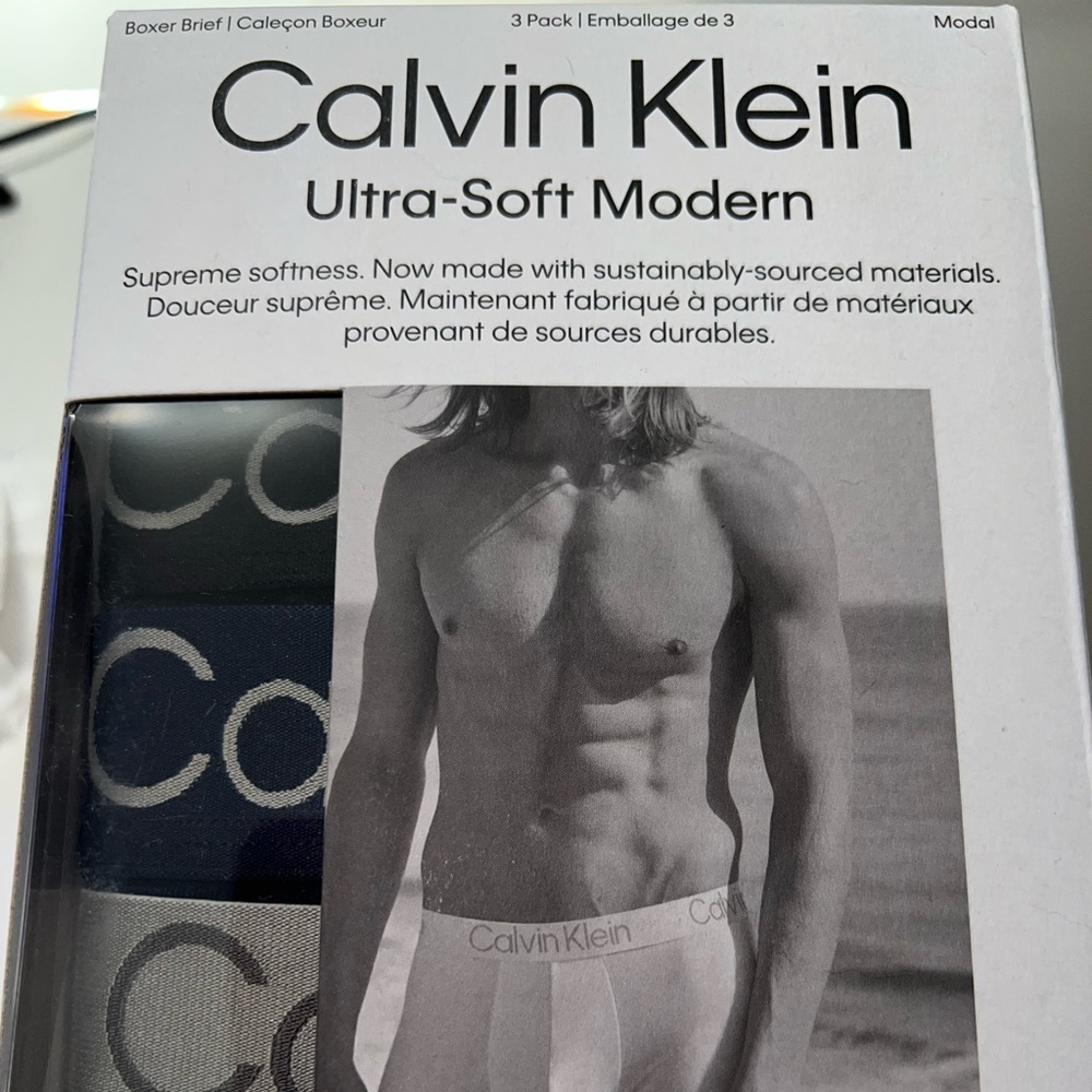 Calvin Klein Modal Boxer Briefs 3 pack
